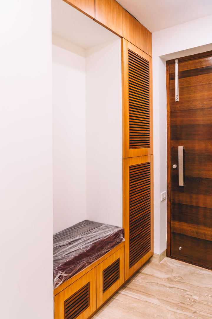 homify Corredores, halls e escadas modernos