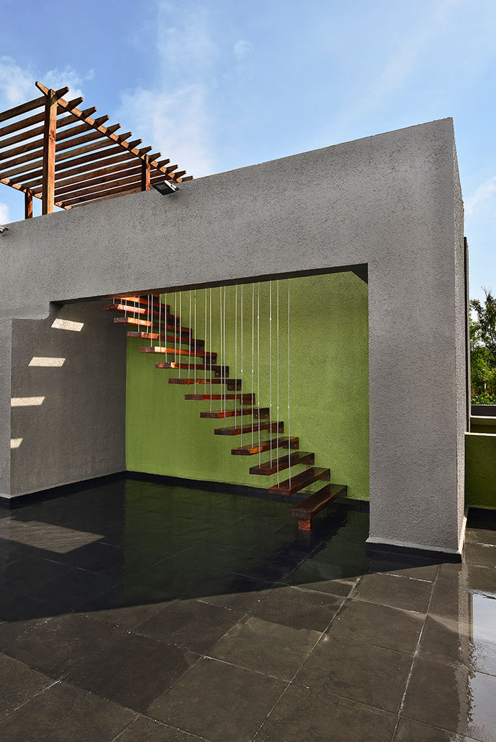 DIVYA BUNGALOW, smstudio smstudio Casas modernas