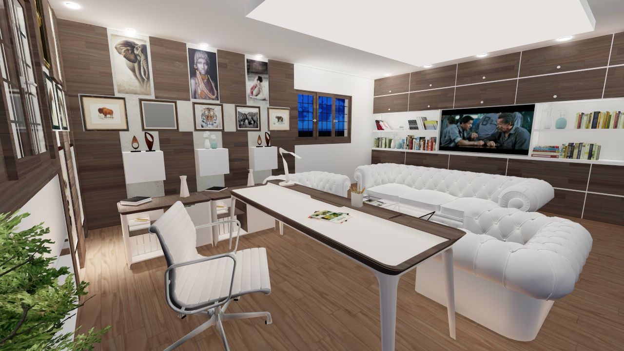 Ev içi Ofis Çalışması, ARS İç Mimarlık ARS İç Mimarlık Modern style study/office