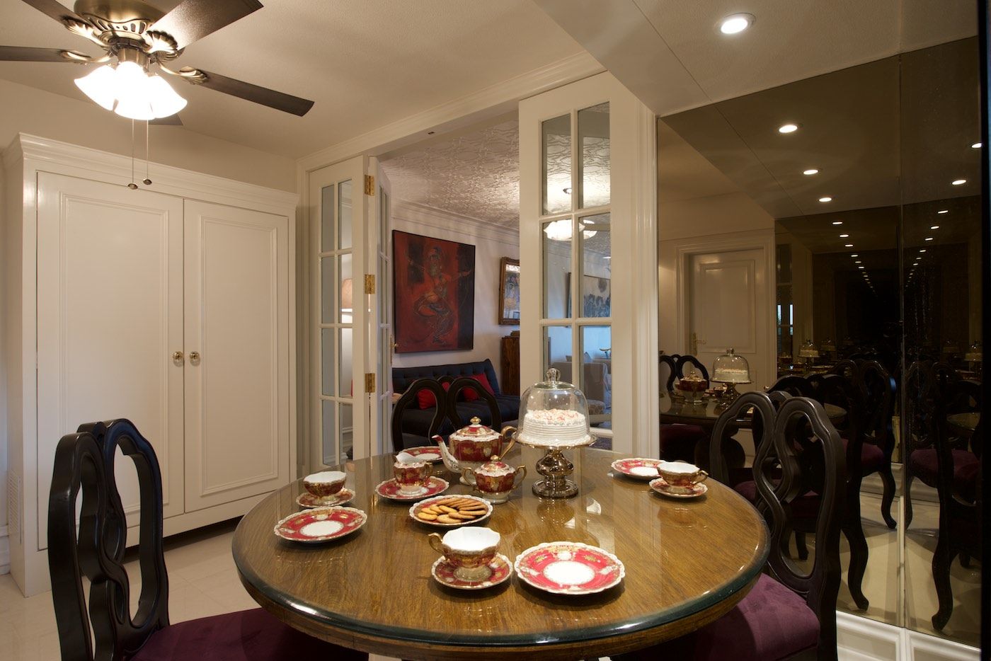 Dinning Room Bric Design Group Country style dining room