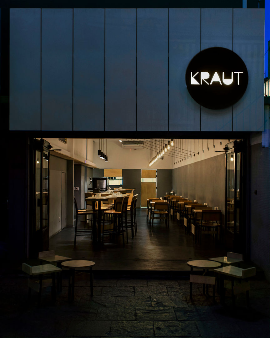 Kraut Bar, Vereda Arquitetos Vereda Arquitetos Comedores de estilo moderno