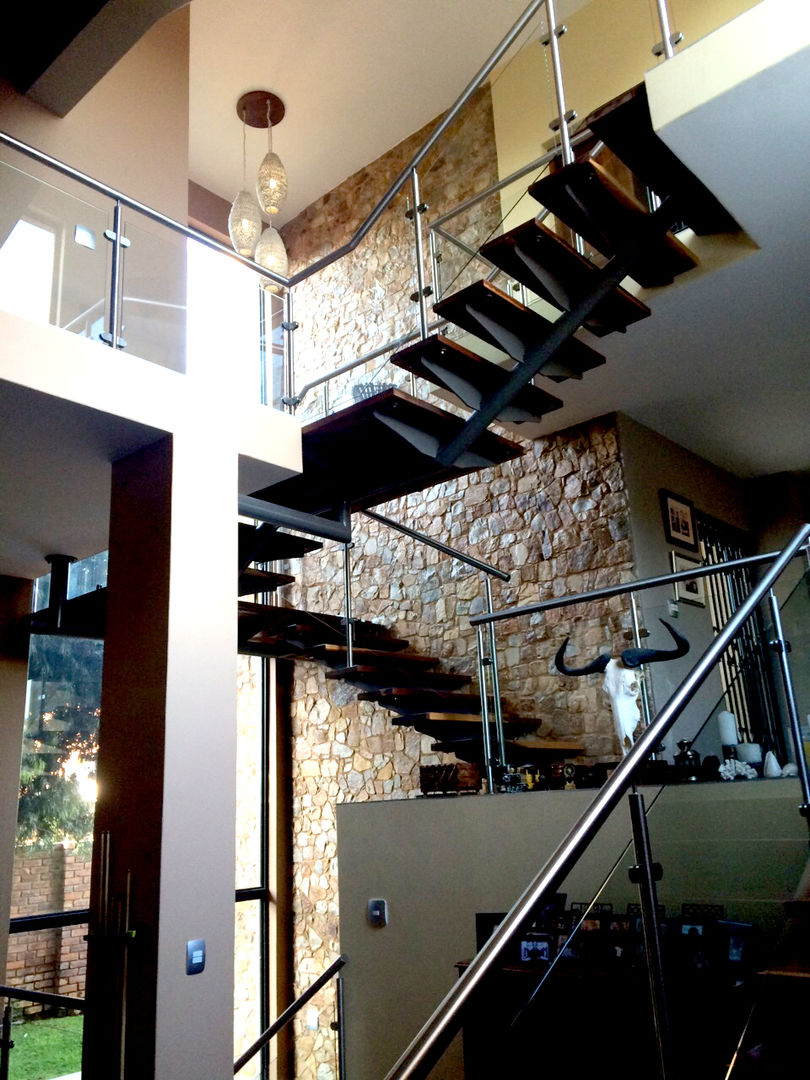 Interior view of staircase Nuclei Lifestyle Design Stairs