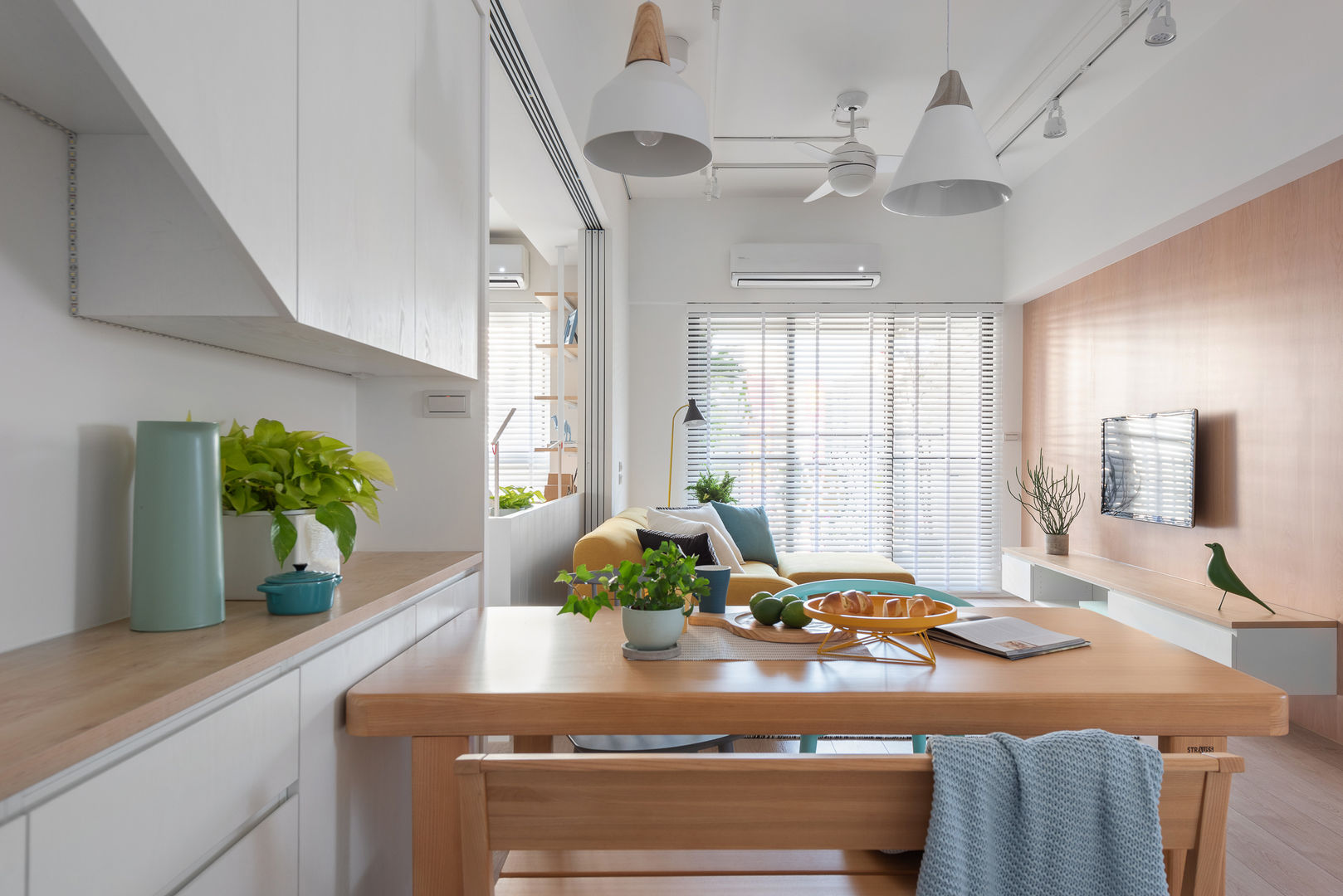 樂樂, 寓子設計 寓子設計 Scandinavian style kitchen