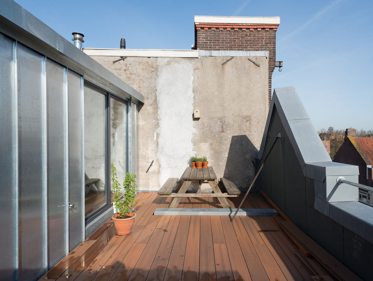 Roof extension, Kumiki Kumiki Lean-to roof Aluminium/Zinc