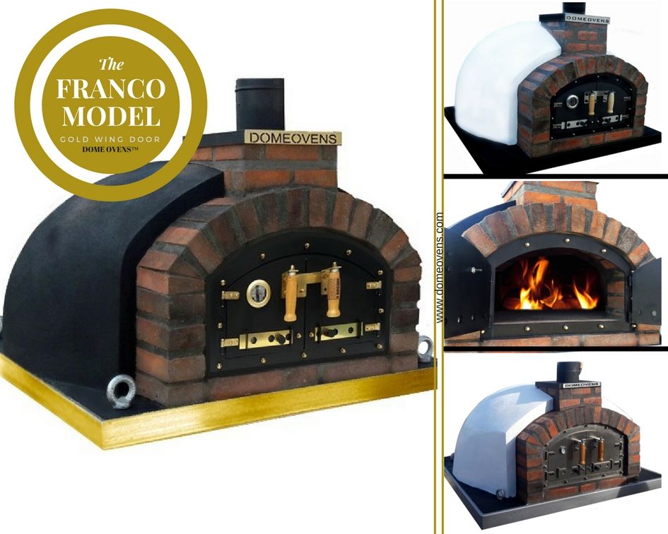 Wood - fired pizza oven , Dome Ovens® Dome Ovens® Balcones y terrazas mediterráneos