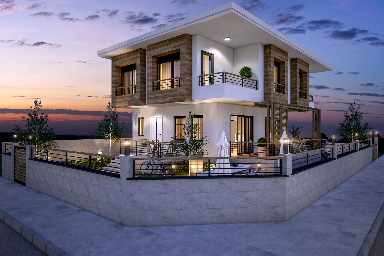 Villa Eylül, yücel partners yücel partners Müstakil ev