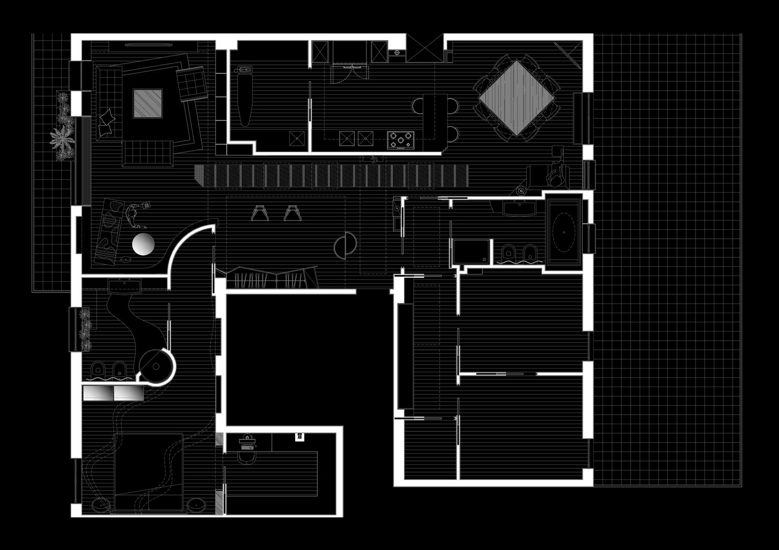 Appartamento 1 - Orta Nova (FG), Studio di Architettura e Design Giovanni Scopece Studio di Architettura e Design Giovanni Scopece