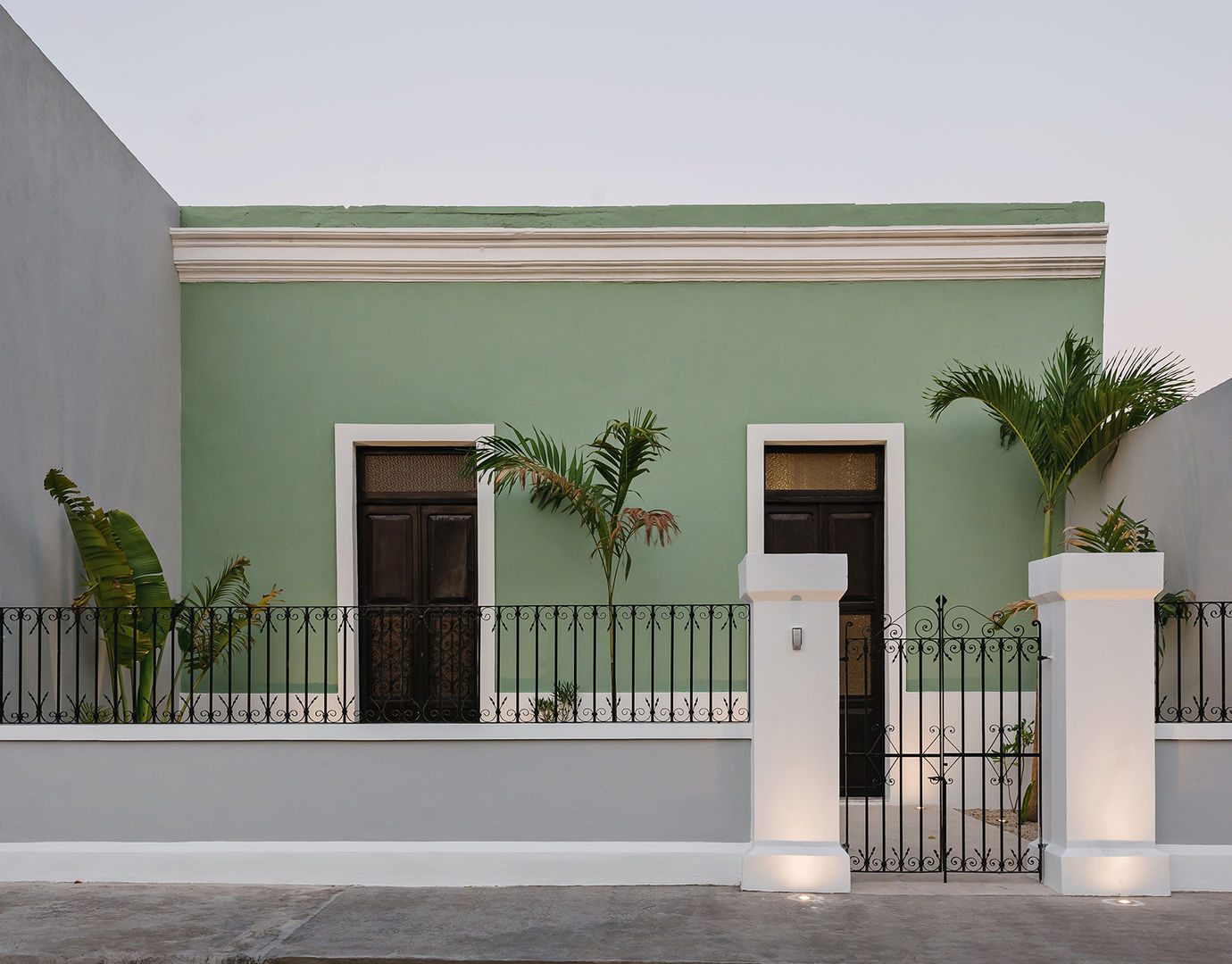 Fachada Workshop, diseño y construcción Casas unifamiliares fachada,colonial,casa colonial