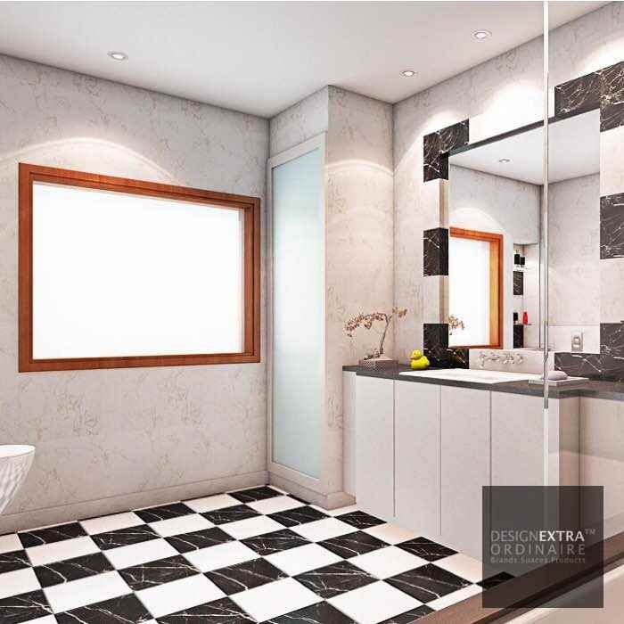 homify Kamar Mandi Gaya Kolonial