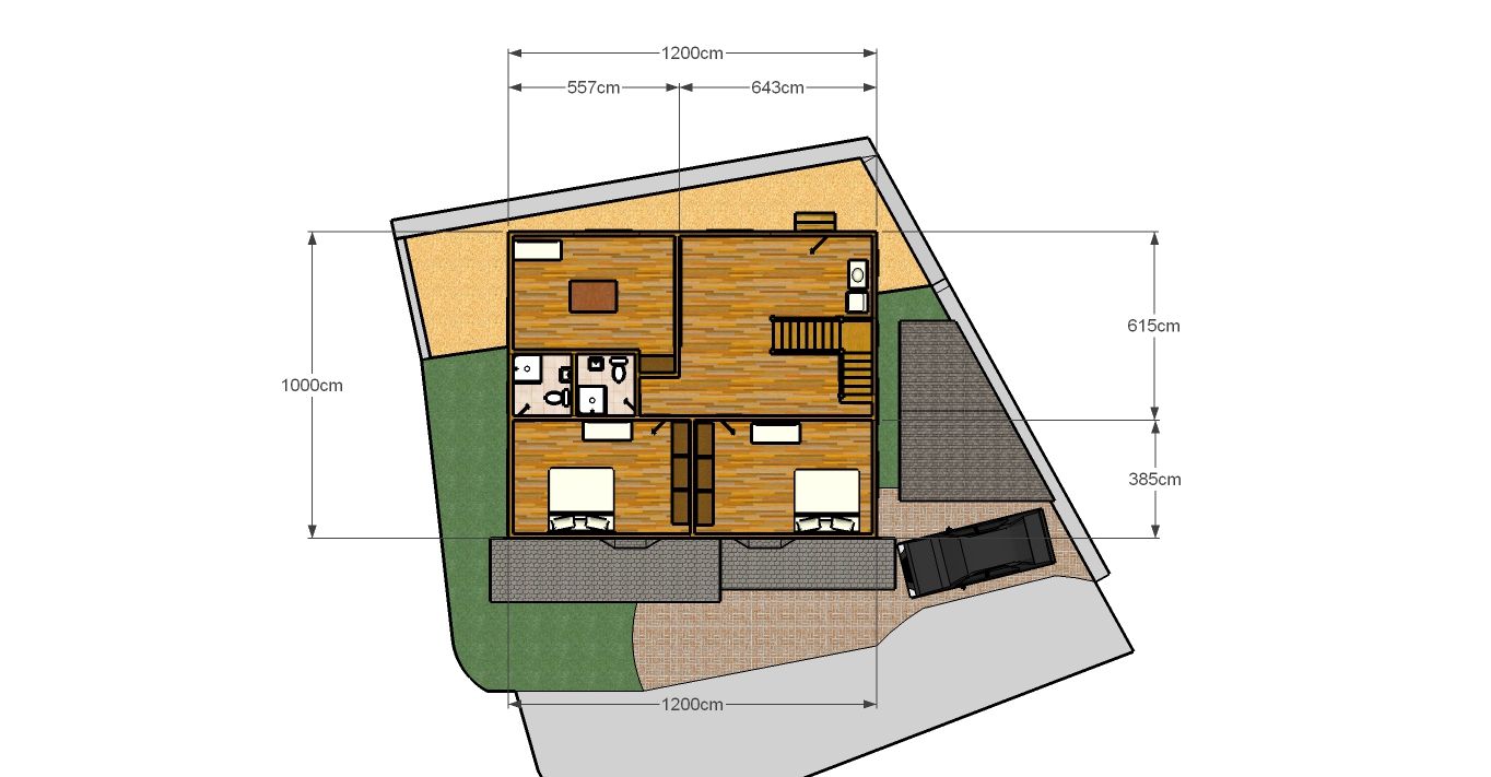 日式木屋別墅, 地興木屋有限公司 地興木屋有限公司 Quartos asiáticos