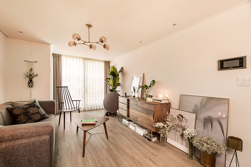 청담 삼성1차 APT 20PY, 봄디자인 봄디자인 Modern Living Room