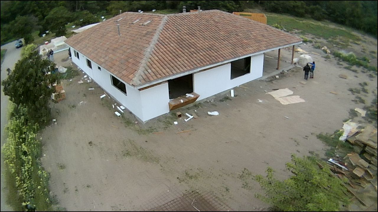 vista dron homify Casas rurales