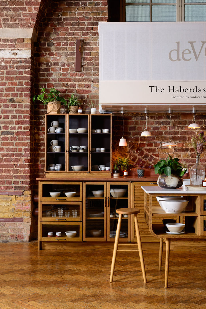 The Haberdasher's Kitchen by deVOL deVOL Kitchens Kitchen Solid Wood Multicolored