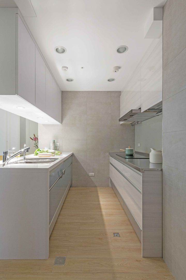 五彩法式, 文儀室內裝修設計有限公司 文儀室內裝修設計有限公司 Modern kitchen