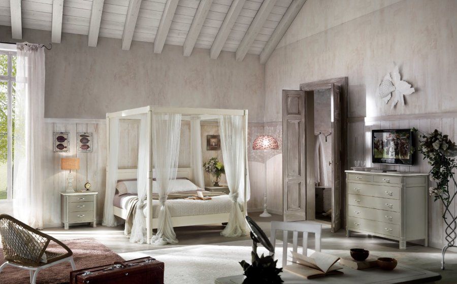Lo stile shabby in camera da letto Ferrari Arredo & Design Camera da letto in stile rustico camera da letto,shabby,legno,vintage