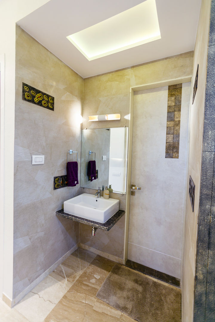 GB Road, Thane, aasha interiors aasha interiors Modern bathroom