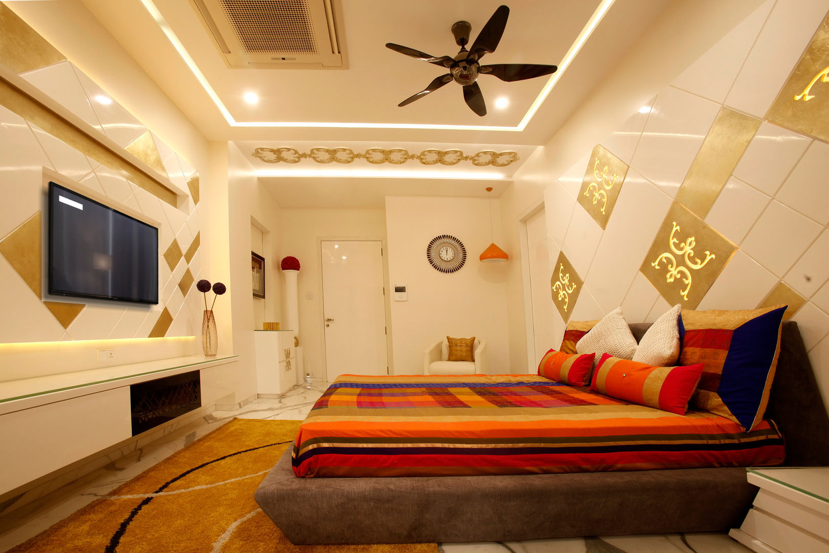 Mr Anil nahata's bungalow, Innerspace Innerspace Modern style bedroom