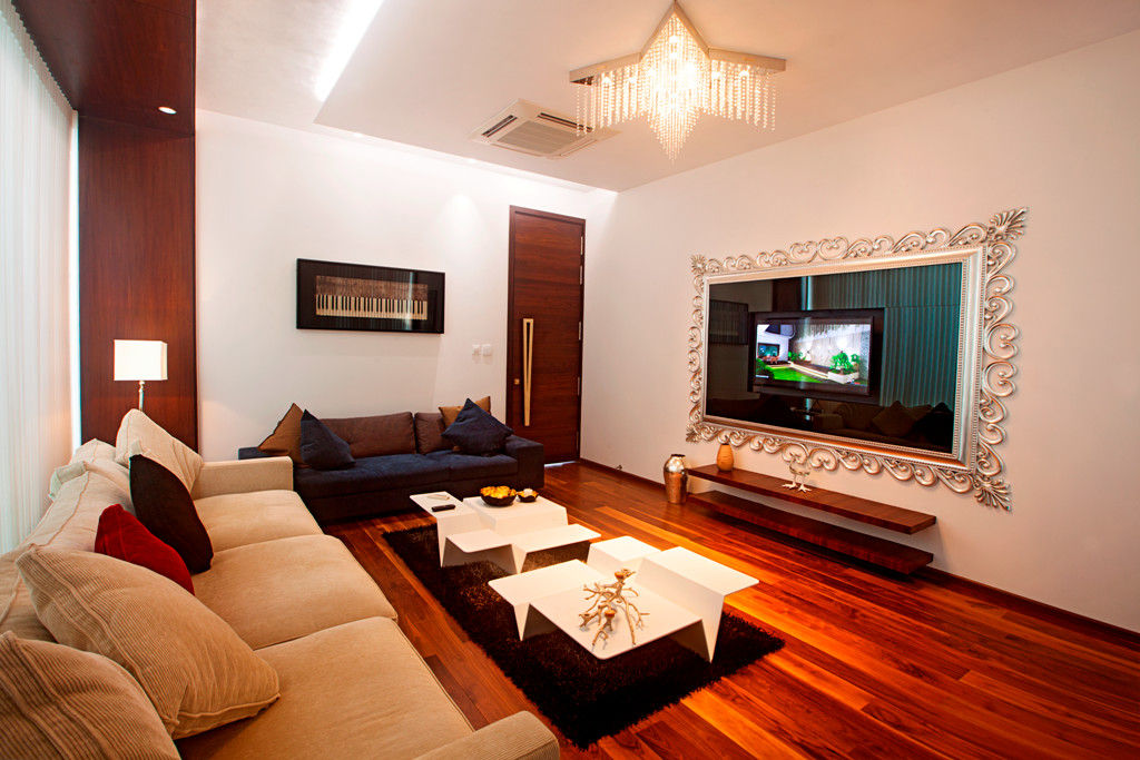 Indra hira bungalow, Innerspace Innerspace Salones de estilo moderno