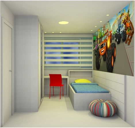 Apartamento AB, Studio Elabora Studio Elabora Habitaciones para niños Tablero DM