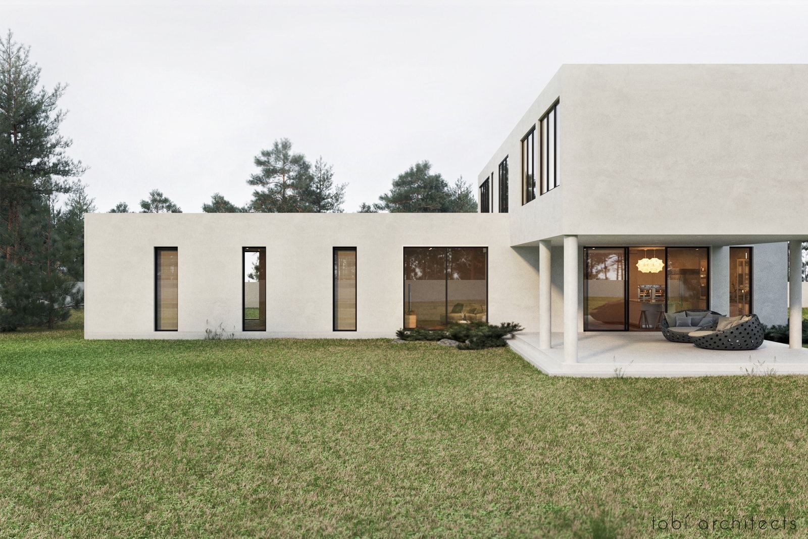 WHITE HOUSE, Tobi Architects Tobi Architects 테라스 주택