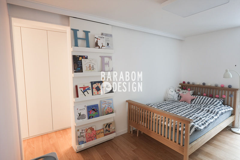 homify Kamar Bayi/Anak Gaya Skandinavia