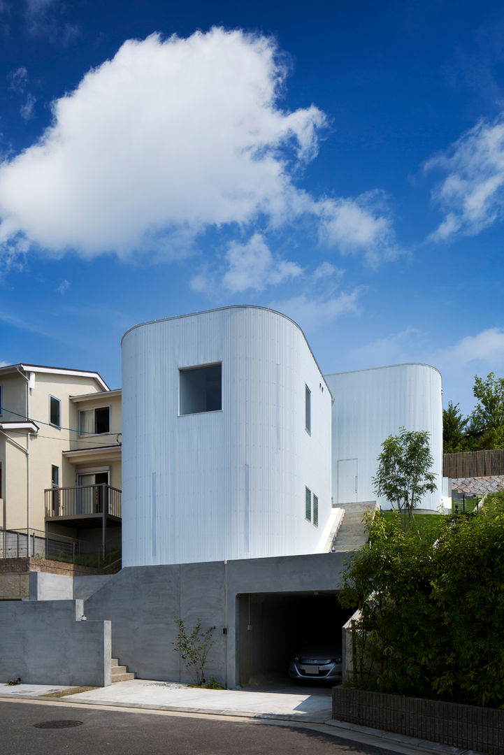 Saito Site, ARCHIXXX眞野サトル建築デザイン室 ARCHIXXX眞野サトル建築デザイン室 Wooden houses