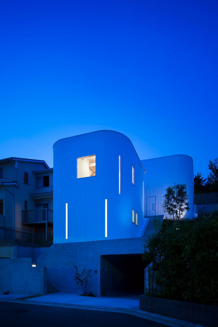 Saito Site, ARCHIXXX眞野サトル建築デザイン室 ARCHIXXX眞野サトル建築デザイン室 Wooden houses