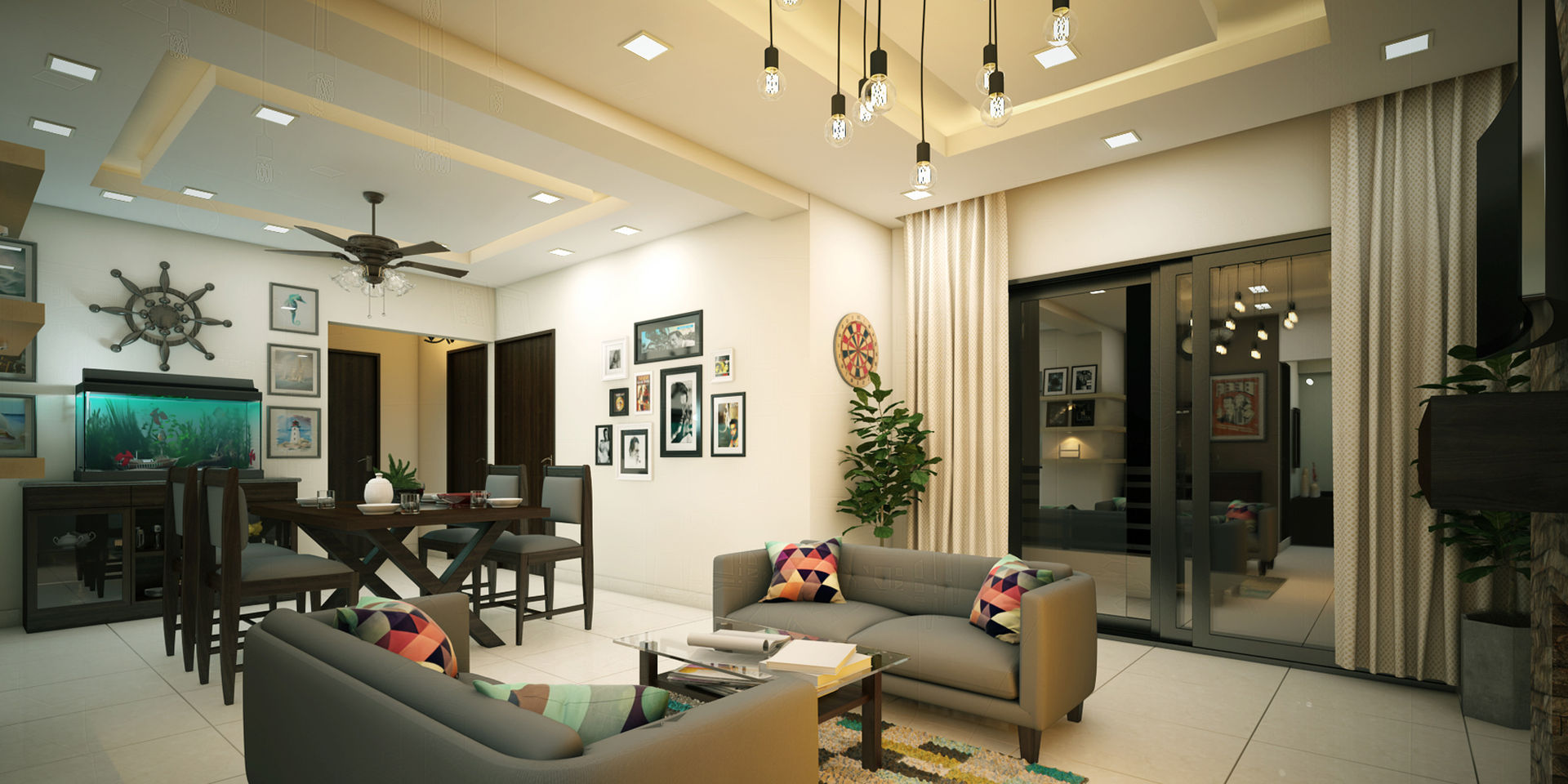 Home Interior & Architectural Designers in Kerala, Monnaie Interiors Pvt Ltd Monnaie Interiors Pvt Ltd Quartos asiáticos