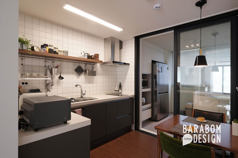 homify Dapur Gaya Skandinavia