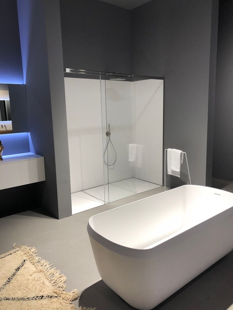 Box doccia scorrevole , SILVERPLAT SILVERPLAT Modern bathroom