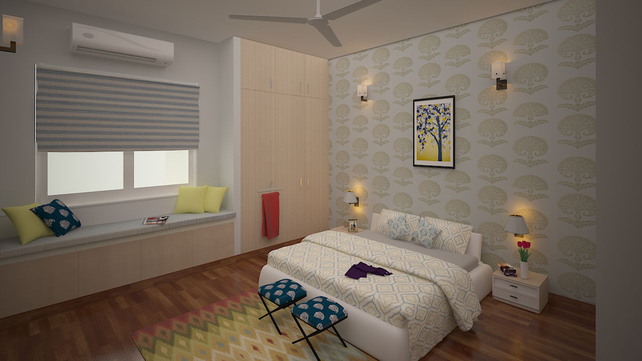 homify Modern style bedroom