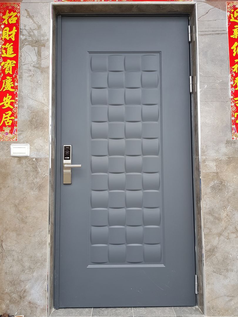大門和電子鎖 懷謙建設有限公司 Modern style doors