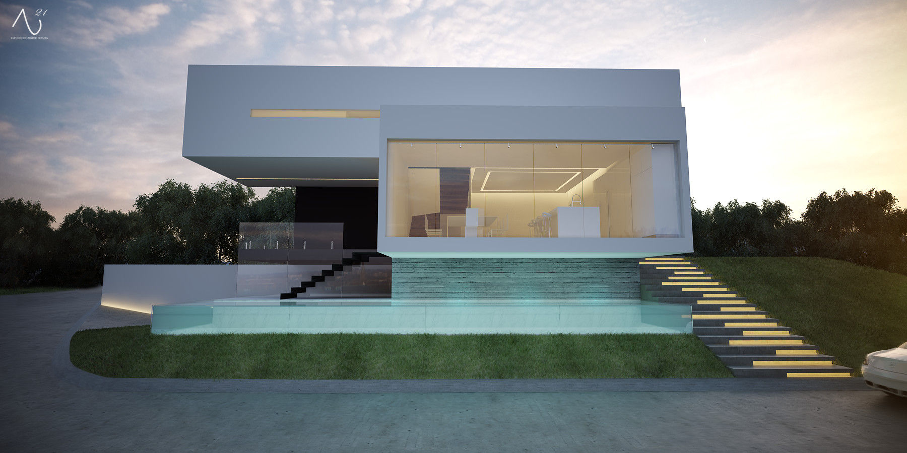 Casa MV75, 21arquitectos 21arquitectos Case in stile minimalista