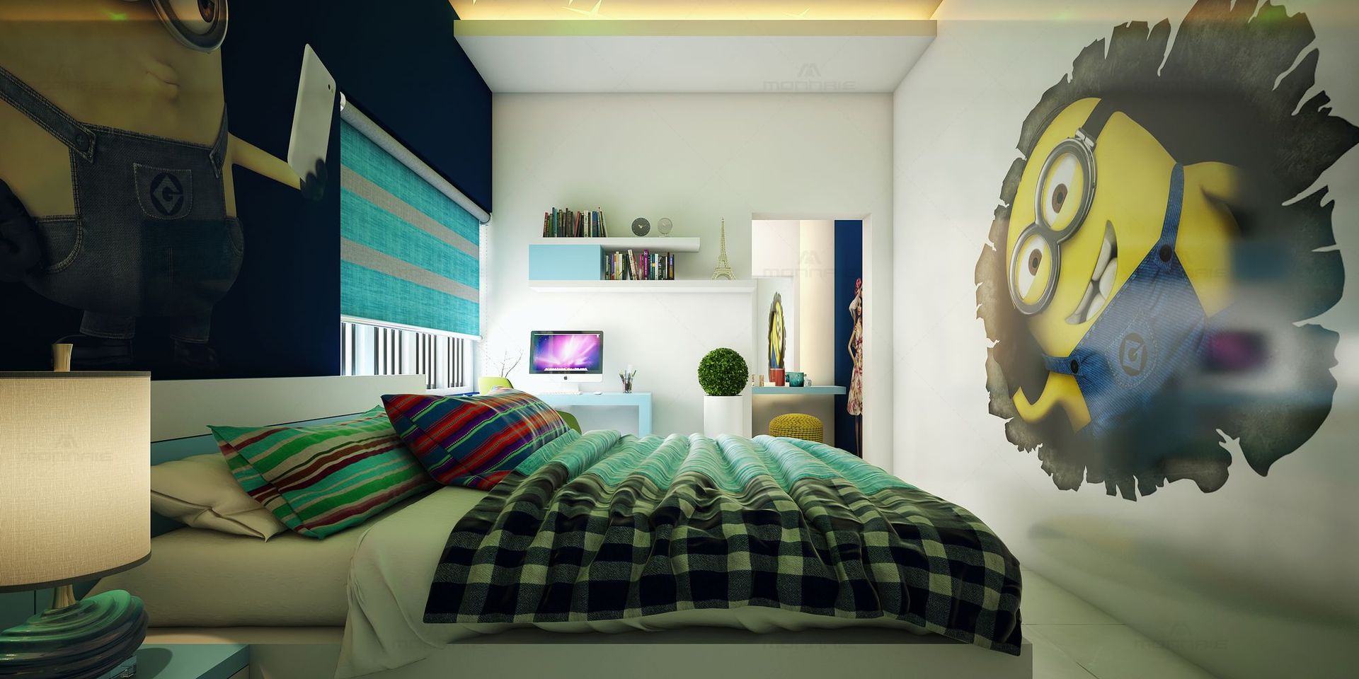 Kids Bedroom Designers & Architectural Consulting in Cochin, Monnaie Interiors Pvt Ltd Monnaie Interiors Pvt Ltd Dormitorios Accesorios y decoración