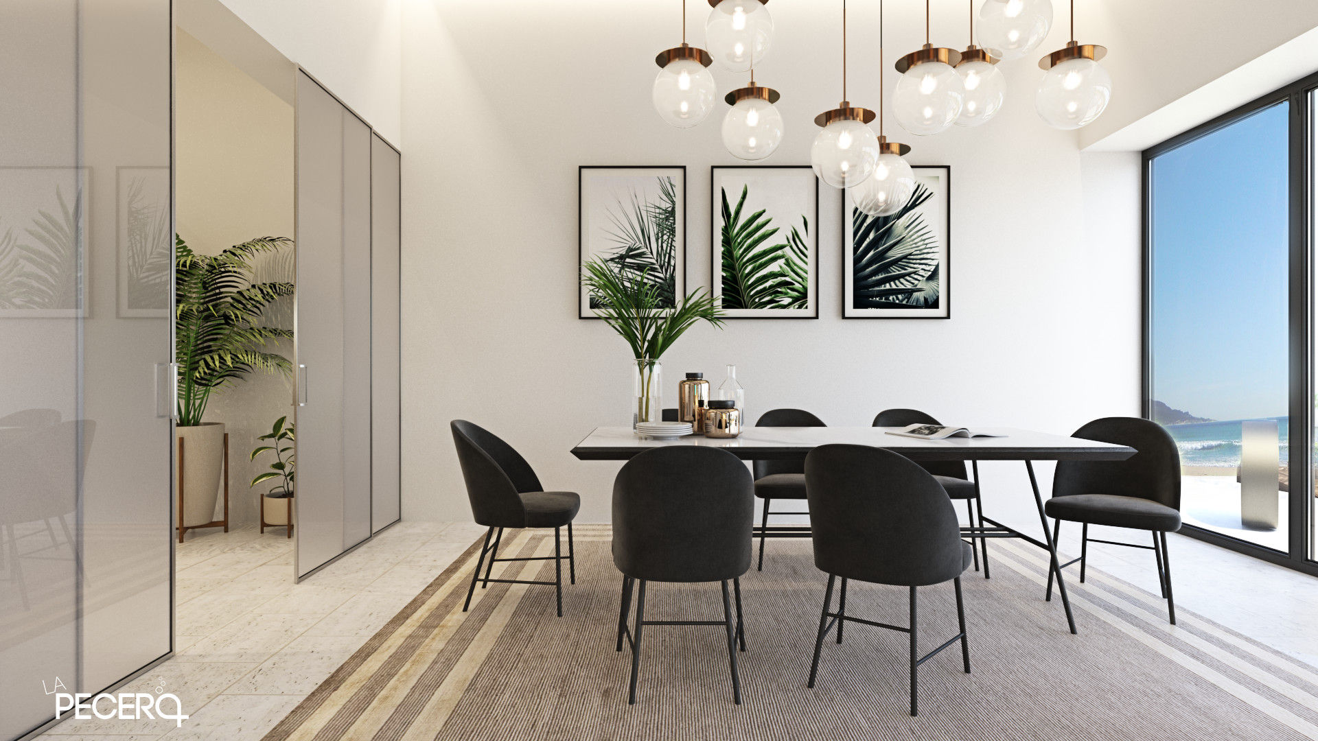 homify Minimalist dining room