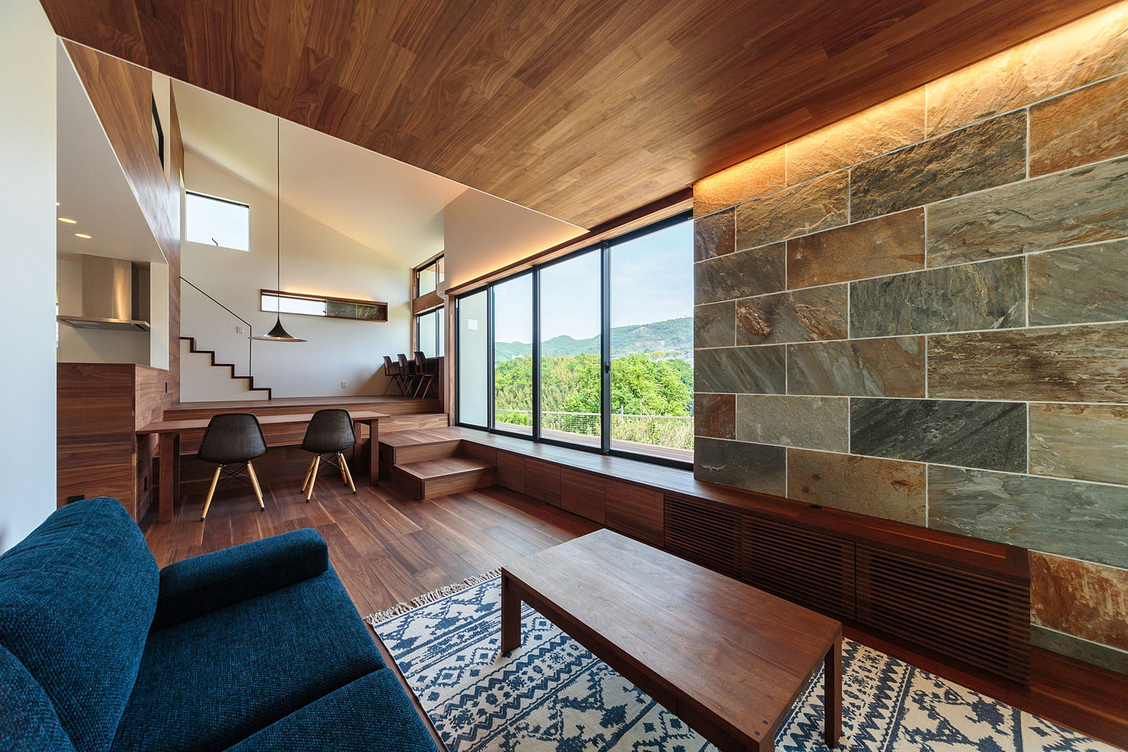 haus-agit, 一級建築士事務所haus 一級建築士事務所haus Modern Living Room Wood Wood effect