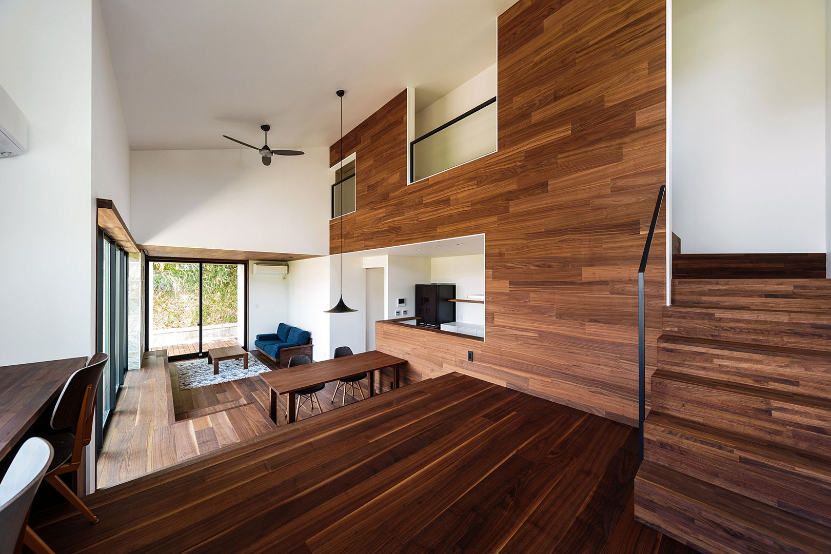 haus-agit, 一級建築士事務所haus 一級建築士事務所haus Modern Living Room Wood Wood effect