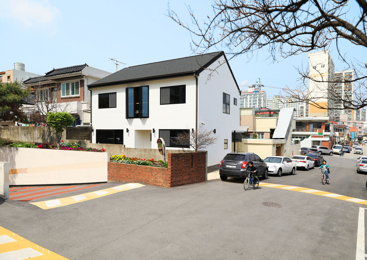 광주 양산동 40PY (심플모던한 단독주택), 하우스톡 하우스톡 Casas estilo moderno: ideas, arquitectura e imágenes