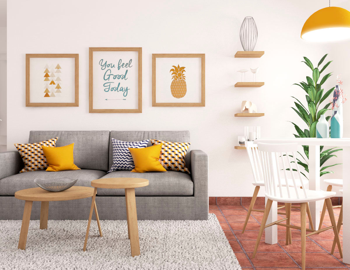 Decoración Apartamentos Vacacionales Fuengirola, Klausroom Klausroom غرفة المعيشة ديكورات واكسسوارات