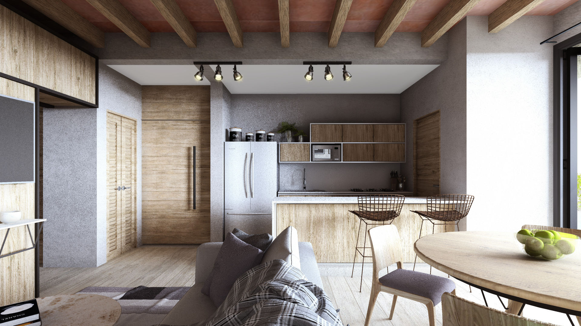 Villanza Senior Living, Mouret Arquitectura Mouret Arquitectura Built-in kitchens