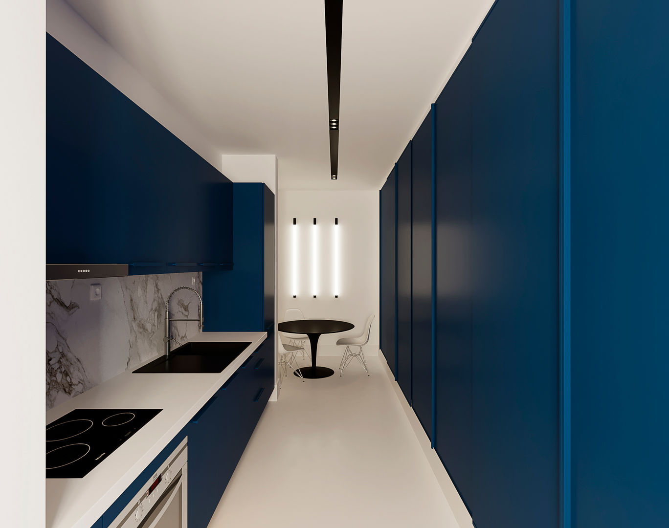 Casa XXS - kitchen homify Minimalist kitchen