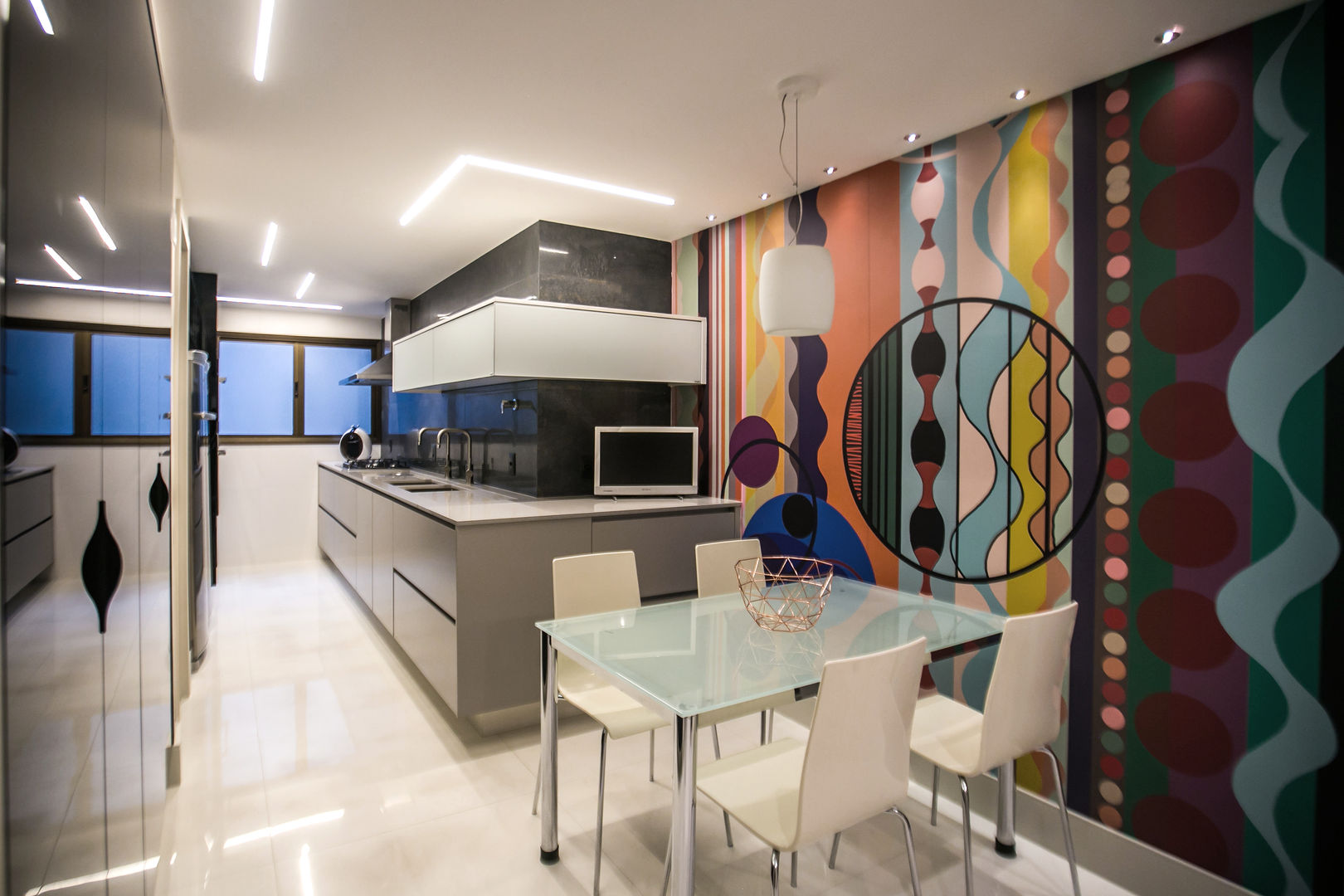 APARTAMENTO "JL", Moblieren - RAUL AZEVEDO E ALVARO FRANÇA Moblieren - RAUL AZEVEDO E ALVARO FRANÇA Modern Kitchen