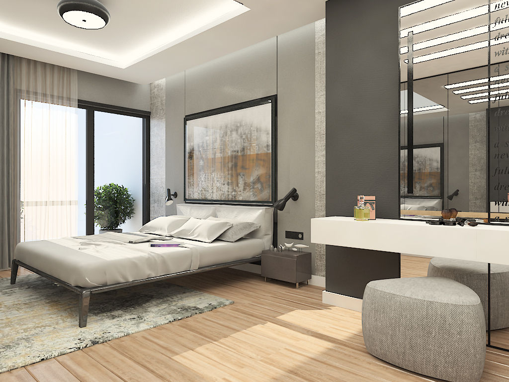 homify Cuartos de estilo moderno