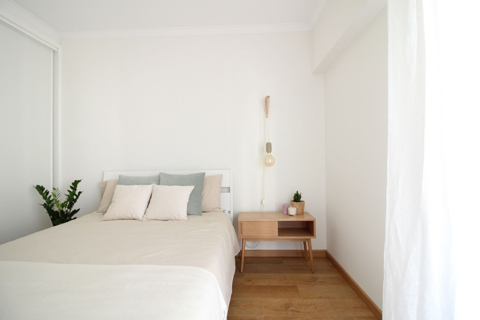 Casa Millenial Pink, Rima Design Rima Design Scandinavian style bedroom