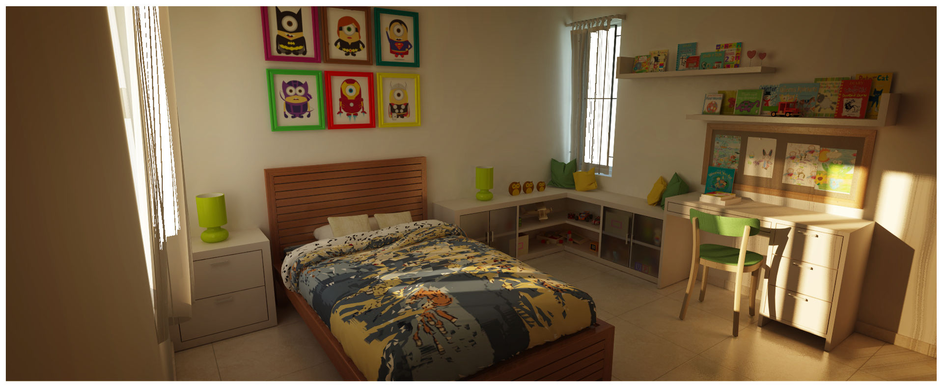 Kid's Bedroom Sandarbh Design Studio Modern style bedroom