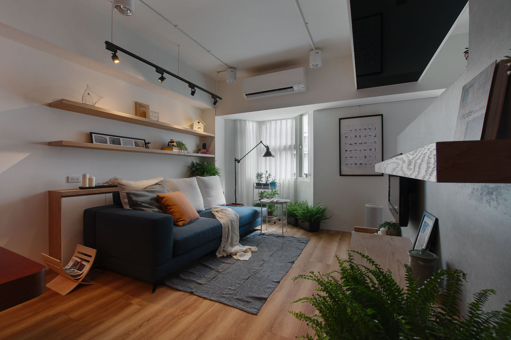 邁向建築 御見設計企業有限公司 Industrial style living room