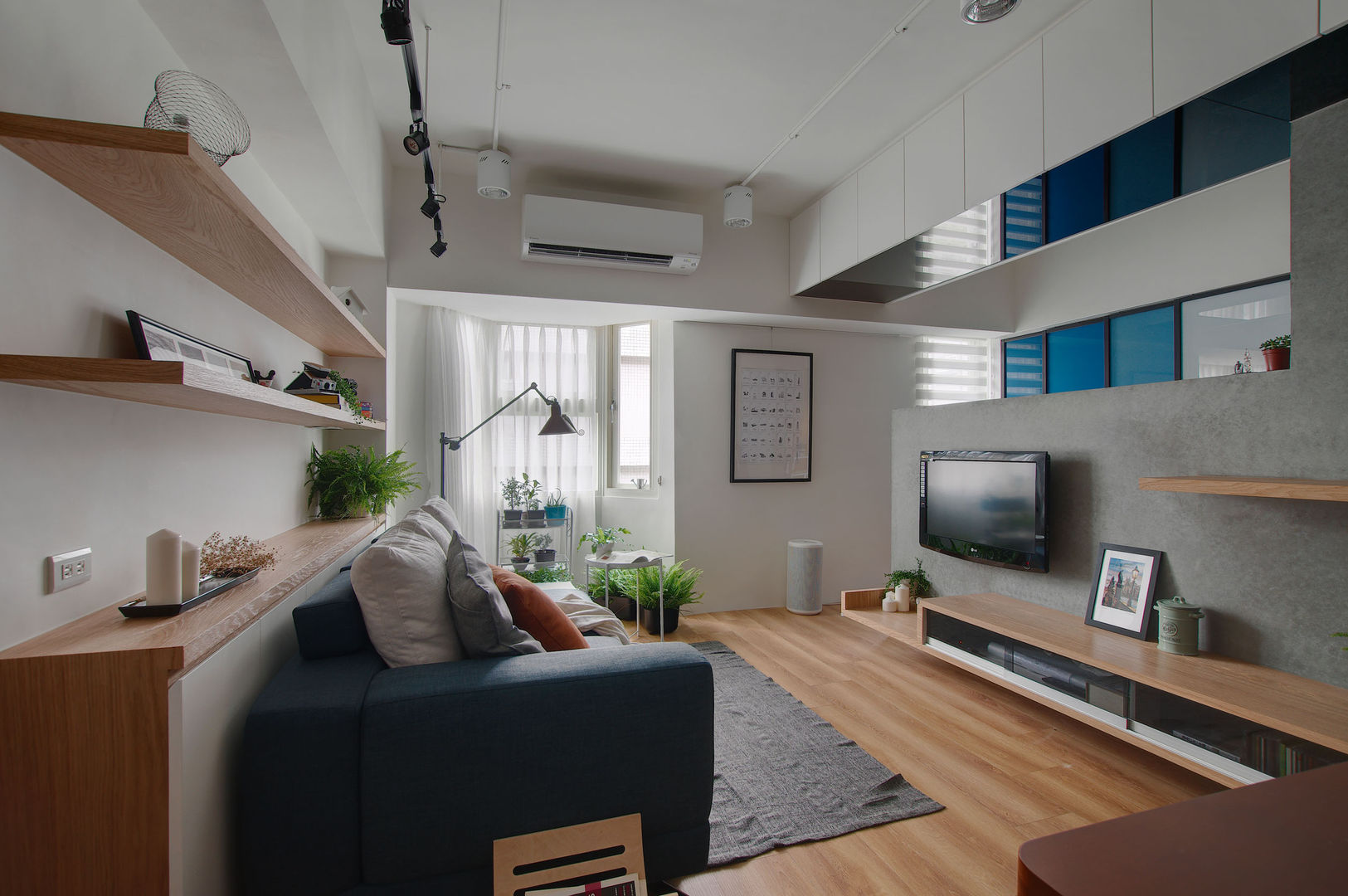 邁向建築 御見設計企業有限公司 Industrial style living room