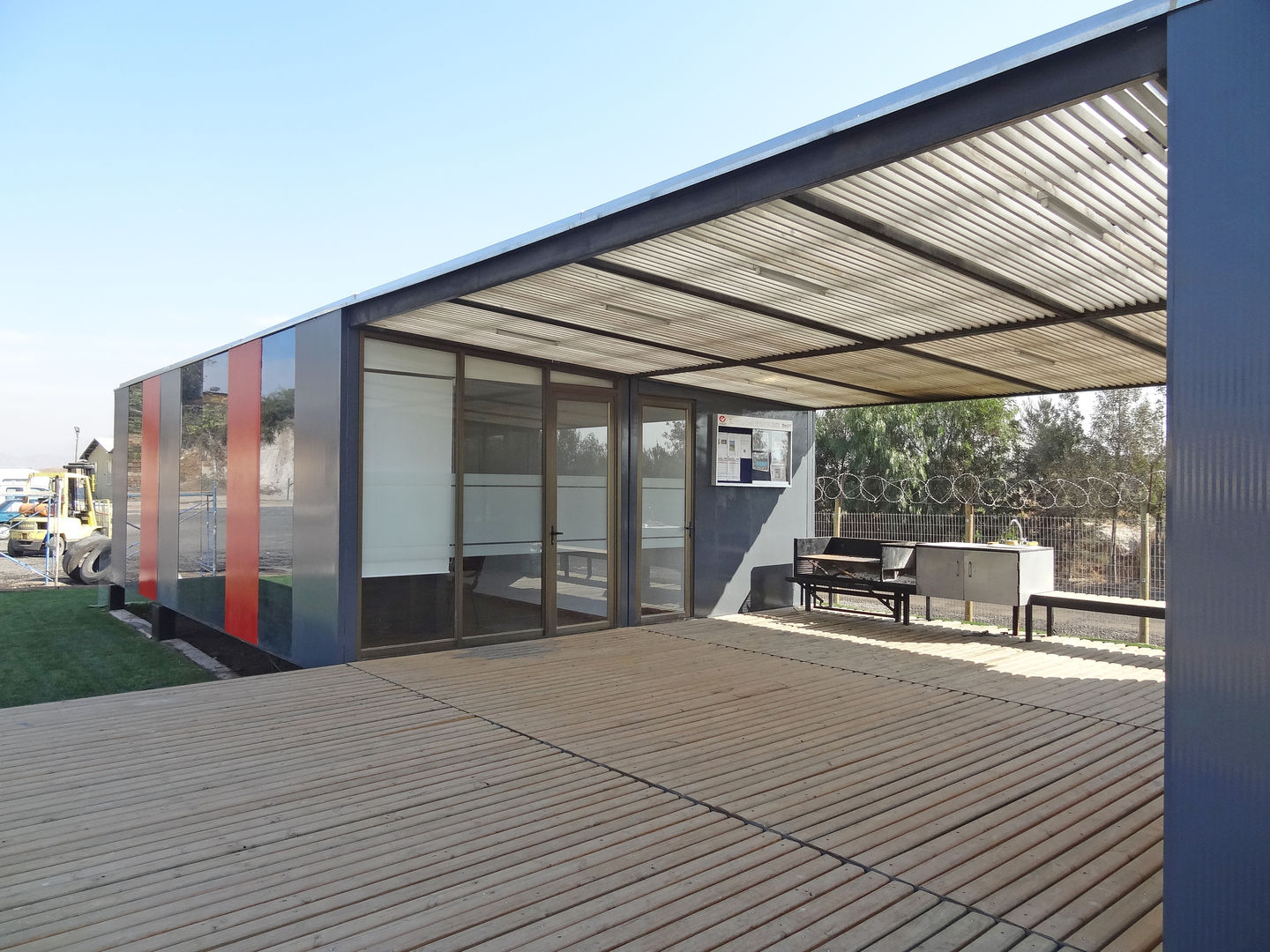 Oficinas Modulares Transportables, m2 estudio arquitectos - Santiago m2 estudio arquitectos - Santiago บันได