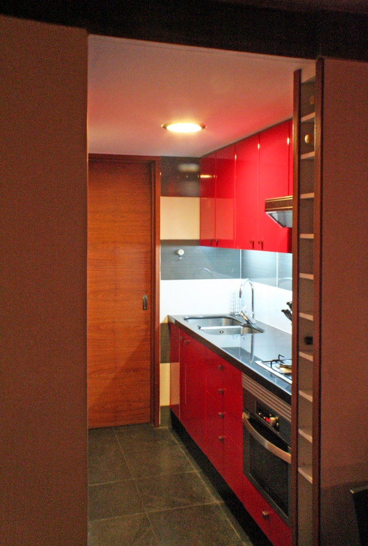 Casa Pazols, m2 estudio arquitectos - Santiago m2 estudio arquitectos - Santiago Kitchen units Granite