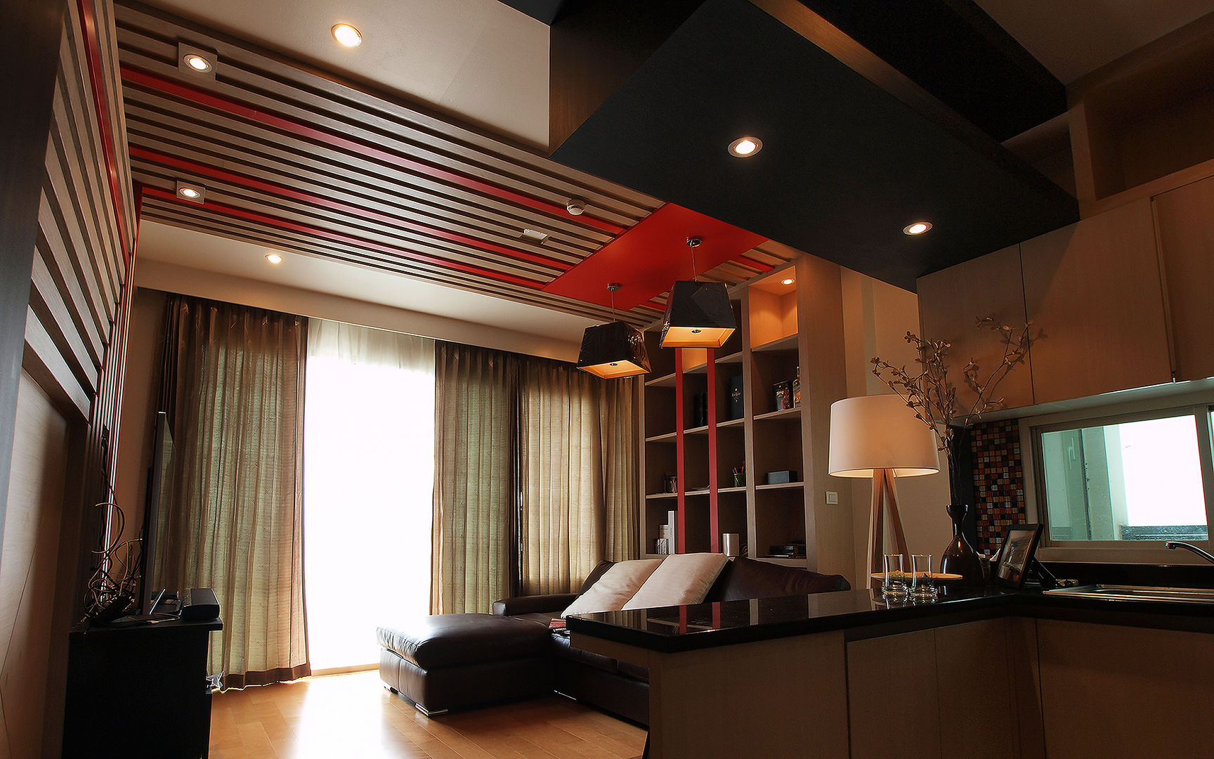 Private Suite, Pilaster Studio Design Pilaster Studio Design ห้องนั่งเล่น design,interior,room,condominuim,apartment,suite